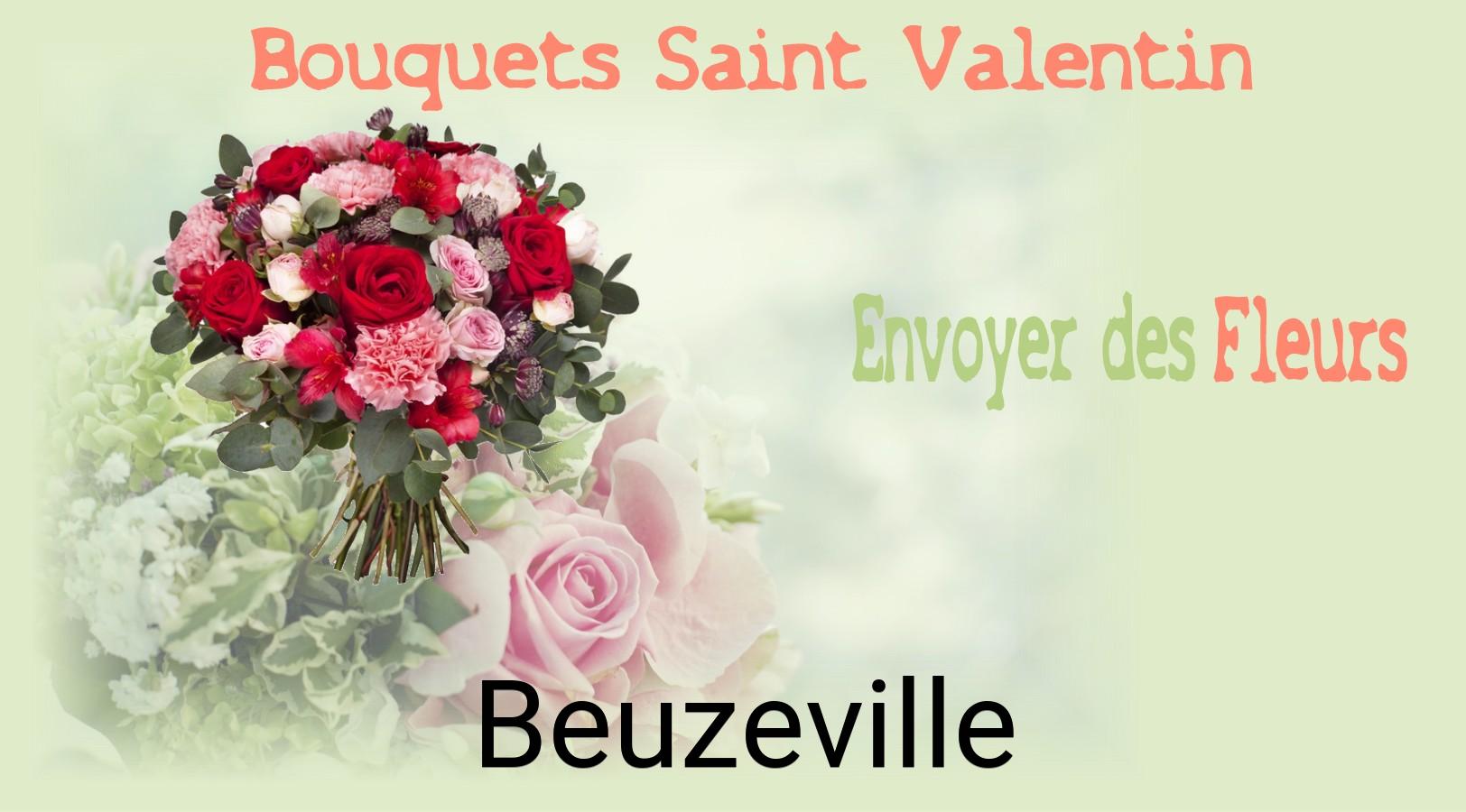 Roses de Saint-Valentin livrées à Beuzeville